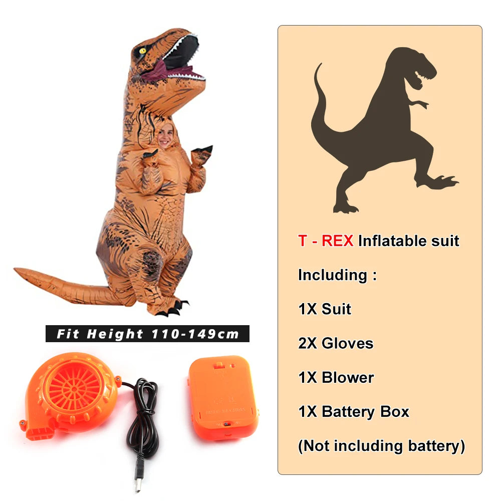 T-rex inflatable Halloween Mascot