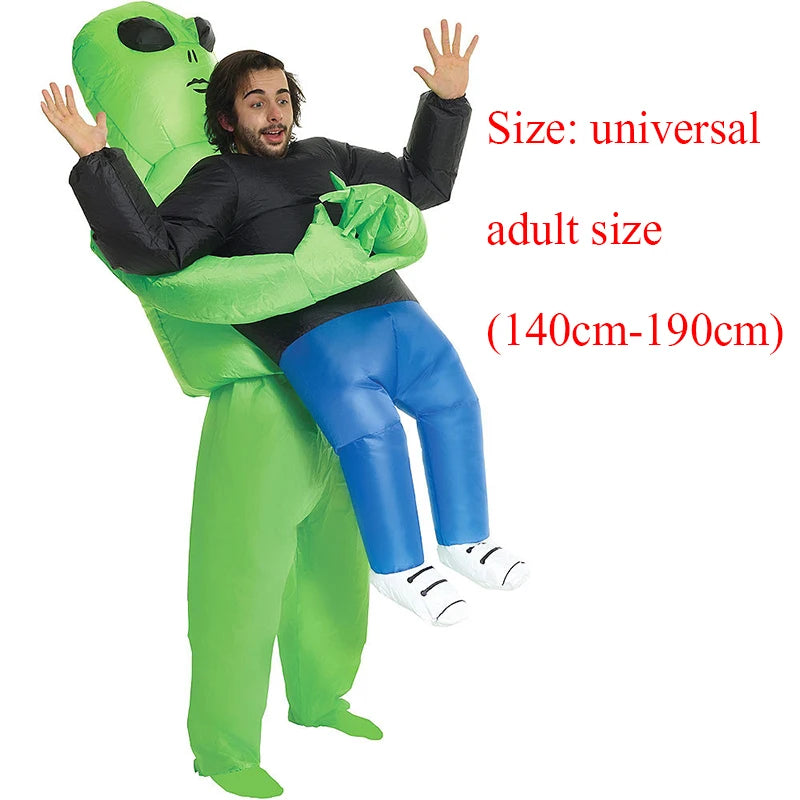 Inflatable Alien Costume - Scary Monster Cosplay | Oveni