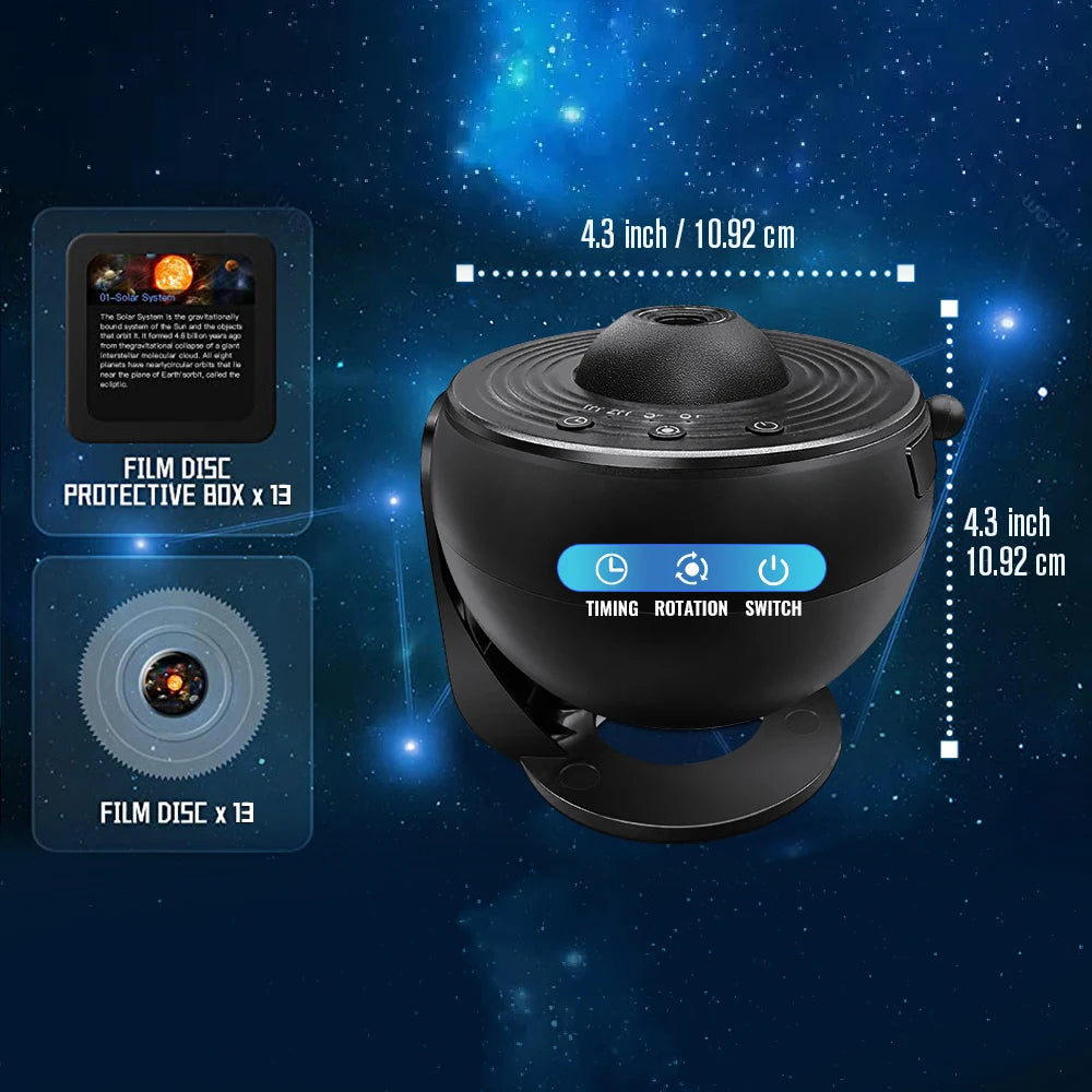 Galaxy Projector, Planetarium Star Projector Realistic Starry