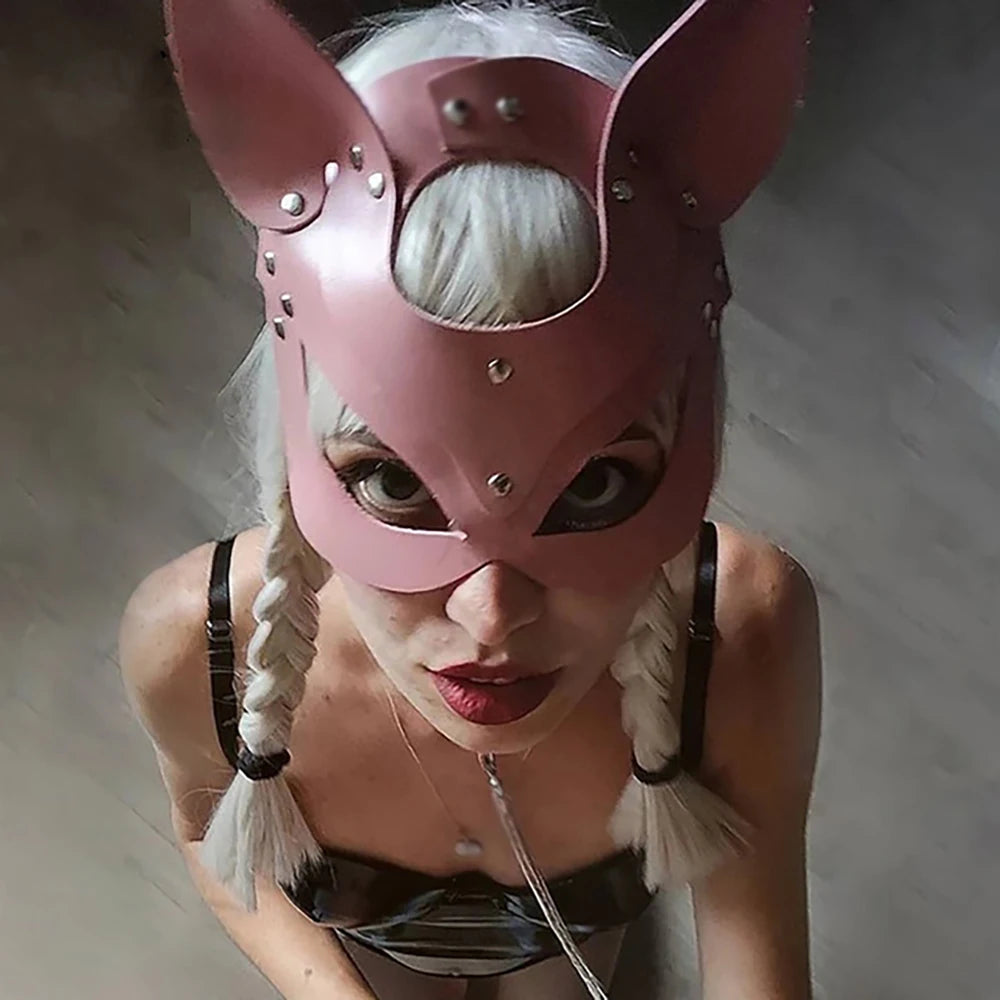 Red Mask Half Eyes Fox