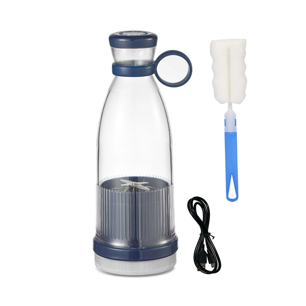 Rechargeable Mixers Fresh Fruit Juicers Blue/Pink Usb