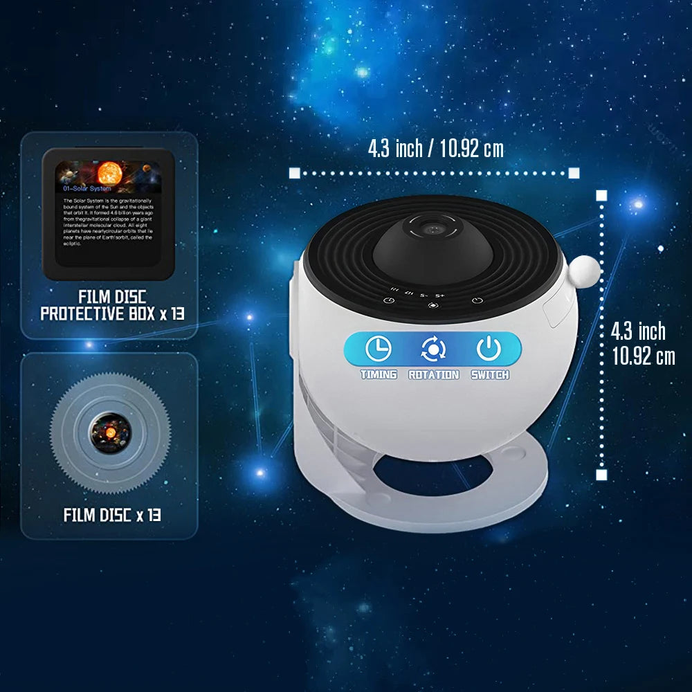 Galaxy Projector, Planetarium Star Projector Realistic Starry