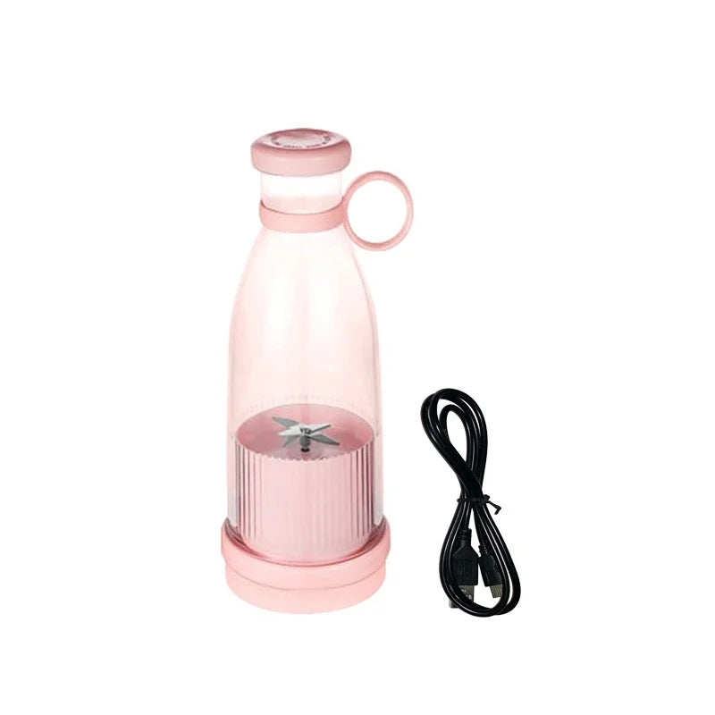 Rechargeable Mixers Fresh Fruit Juicers Blue/Pink Usb