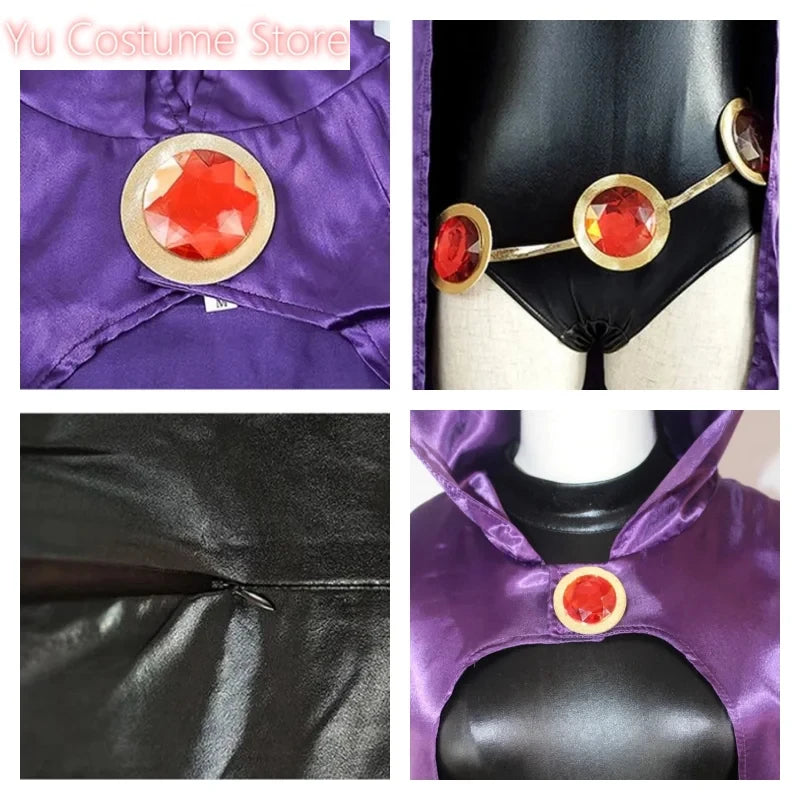 Titans Raven Costume - Halloween Raven Costume | Oveni