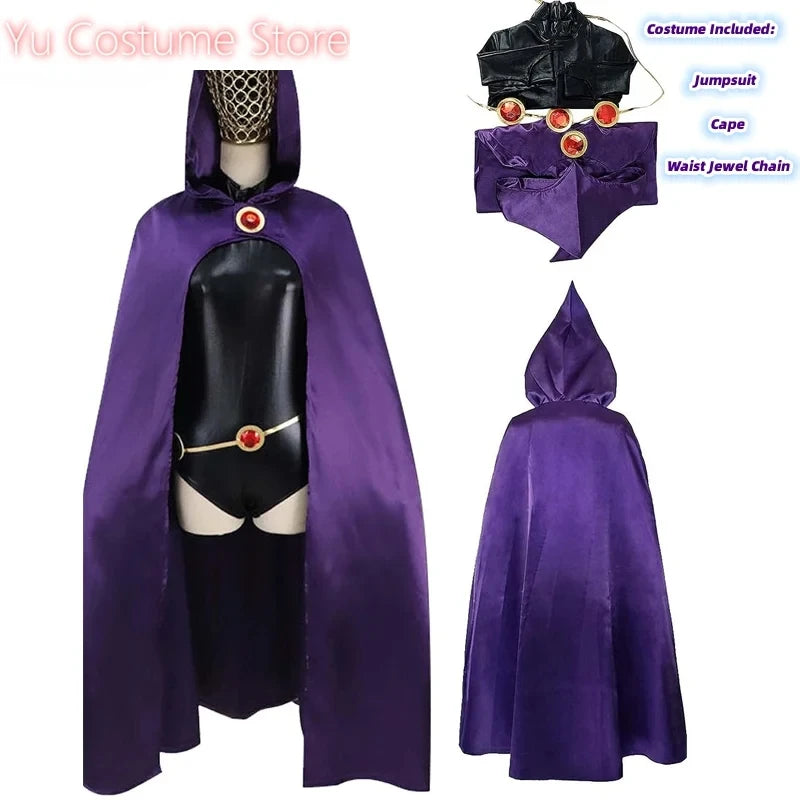 Titans Raven Costume - Halloween Raven Costume | Oveni