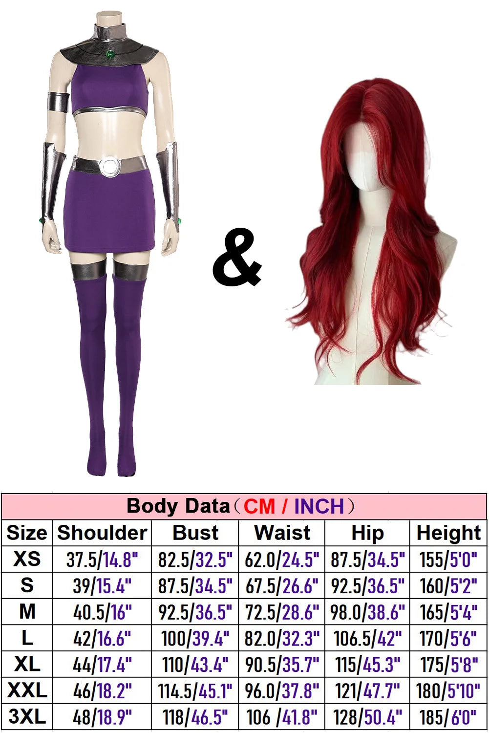 Starfire Costumes for Adults - Princess Koriand'r Cosplay | Oveni
