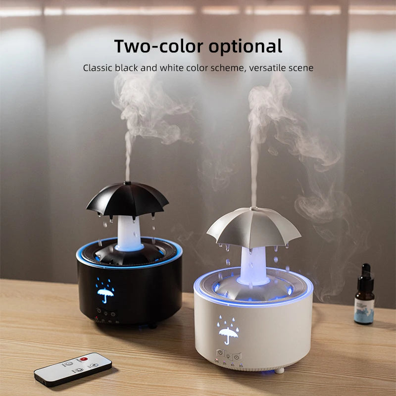 Cloud Rain Humidifier Raindrop Aroma Essential Oil