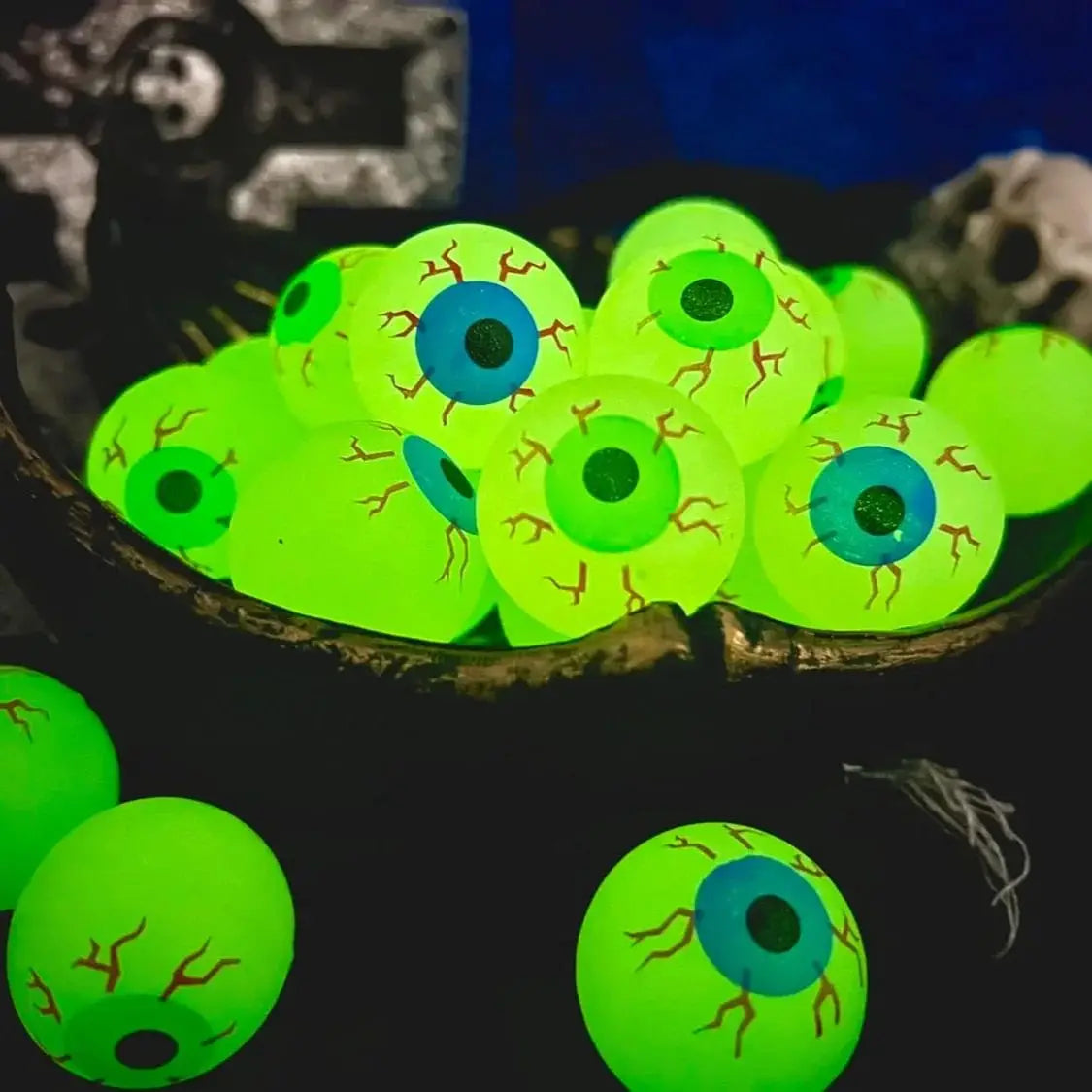 5/10/20pcs Glow in The Dark Eyeball