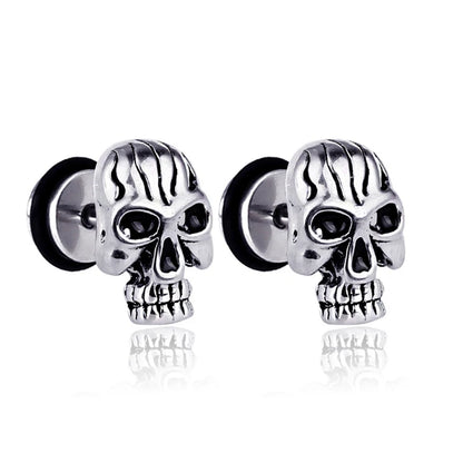 Stud Earrings Halloween Pumpkin Head Earrings