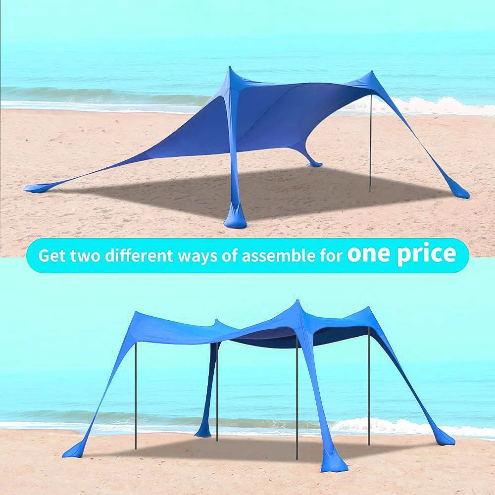 Outdoor Lawn and Beach Leica Canopy Tent Portable