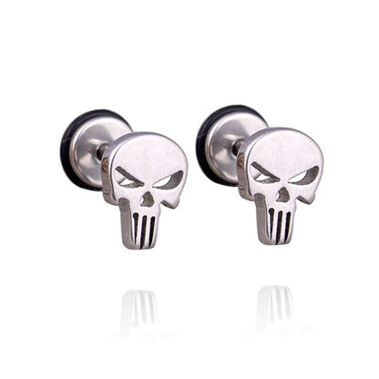 Stud Earrings Halloween Pumpkin Head Earrings