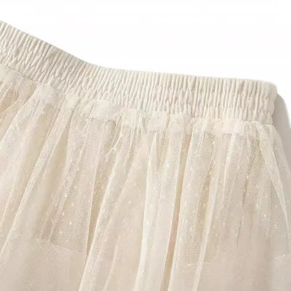Women's High Waisted Skirt - Slimming Sand Fold Skirt | Oveni