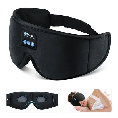 3D Eye Mask Music Play Sleeping Headphones