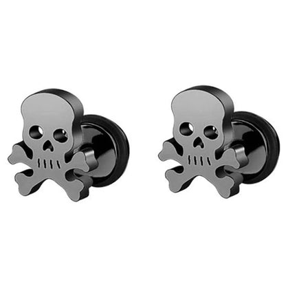Stud Earrings Halloween Pumpkin Head Earrings