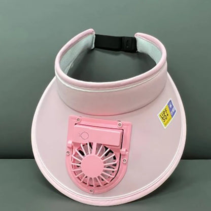 Breathable Cooling Fan Hat