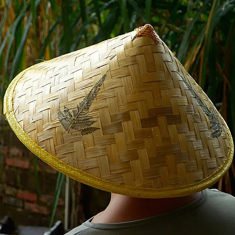 Chinese Retro bamboo hat