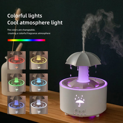 Cloud Rain Humidifier Raindrop Aroma Essential Oil