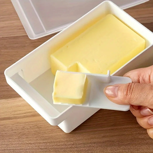 Butter Cutter Box With Lid And Knife