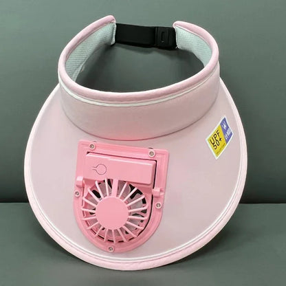 Breathable Cooling Fan Hat