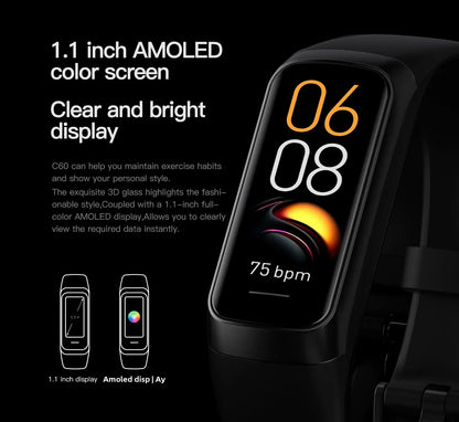 Slim Smart Watch Men Women Smart Bracelet