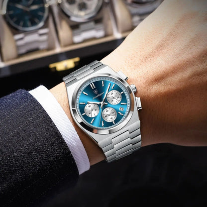 POEDAGAR Luxury Man Quartz Watch Waterproof