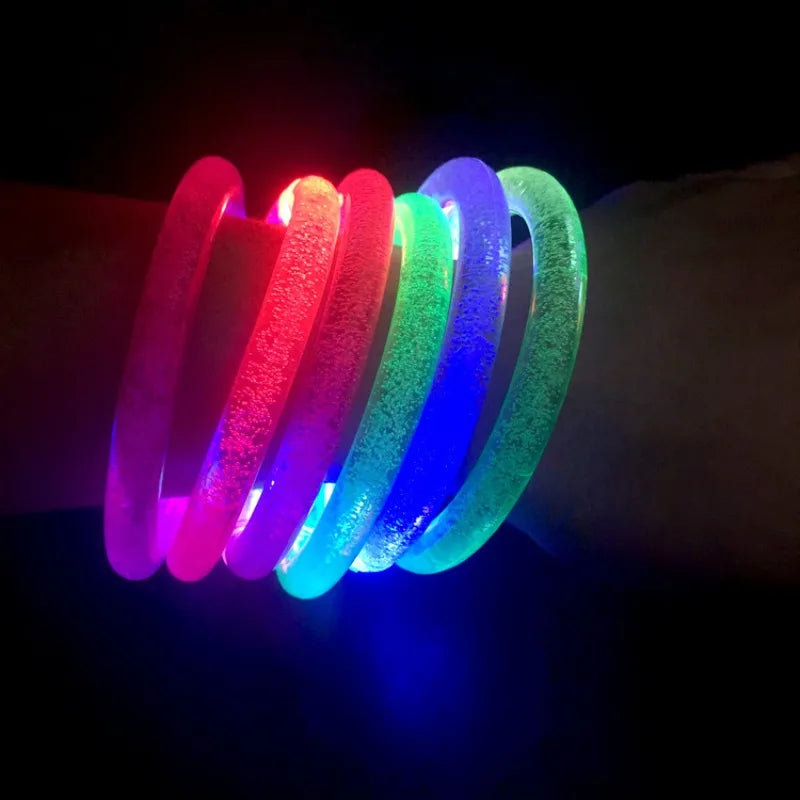 Halloween LED Acrylic Glow Bracelet