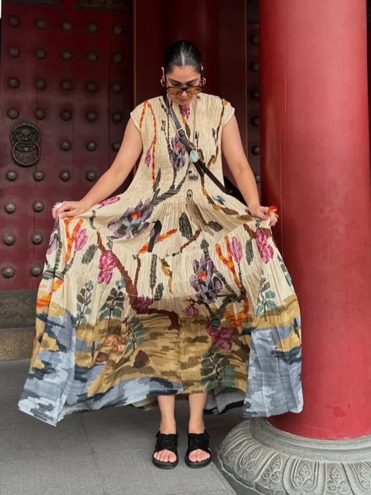 Chic Female Bohemia Vacation Beach Dresses