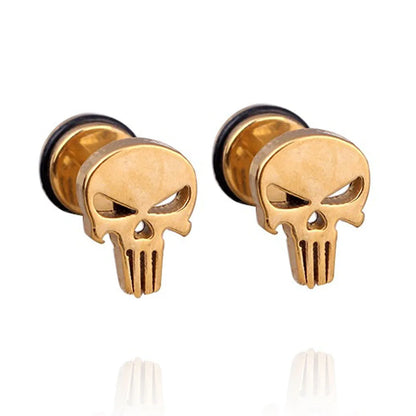 Stud Earrings Halloween Pumpkin Head Earrings