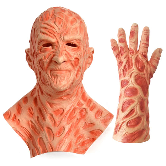 Freddy Krueger Mask and Glove - Unisex Adult Cosplay | Oveni