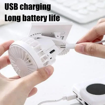 Solar Portable  Hat Clip