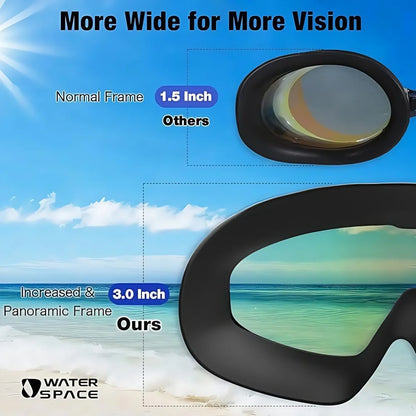Large Frame Swimming Goggles