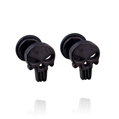 Stud Earrings Halloween Pumpkin Head Earrings