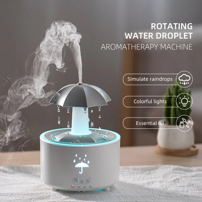 Cloud Rain Humidifier Raindrop Aroma Essential Oil
