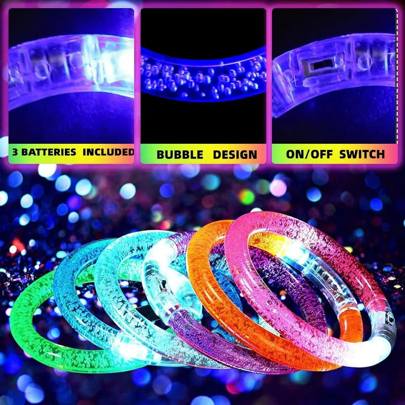 Halloween LED Acrylic Glow Bracelet