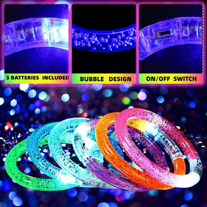 Halloween LED Acrylic Glow Bracelet