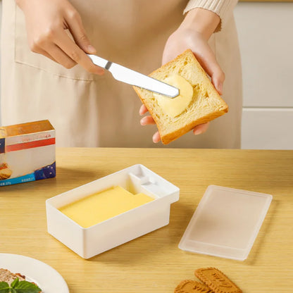 Butter Cutter Box With Lid And Knife