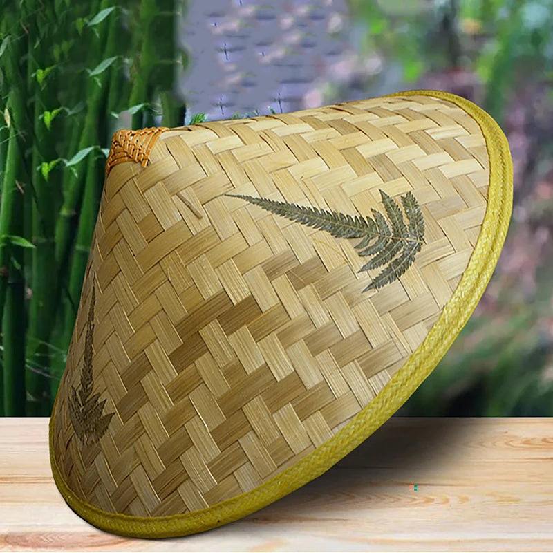 Chinese Retro bamboo hat
