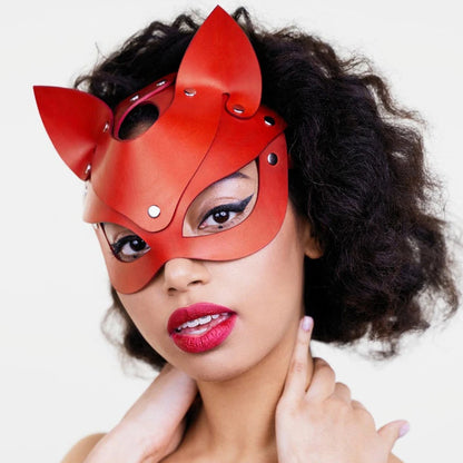 Red Mask Half Eyes Fox