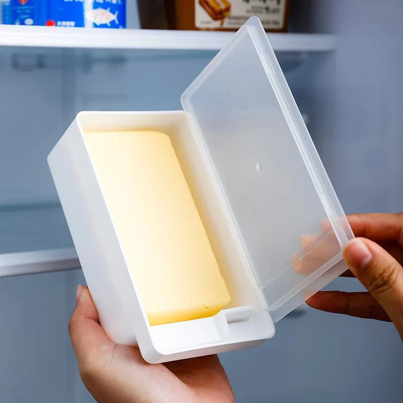 Butter Cutter Box With Lid And Knife