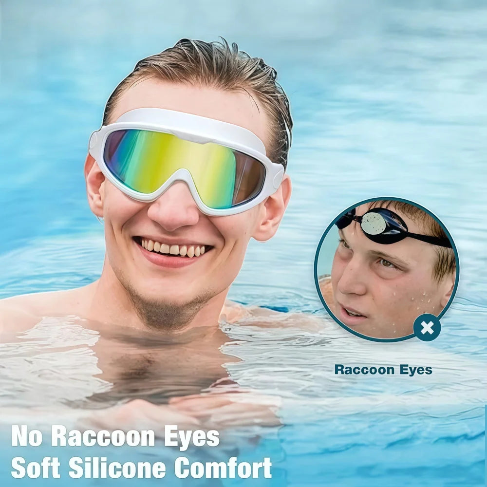 Large Frame Swimming Goggles