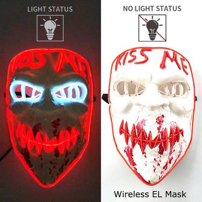Neon LED Purge Mask Glow