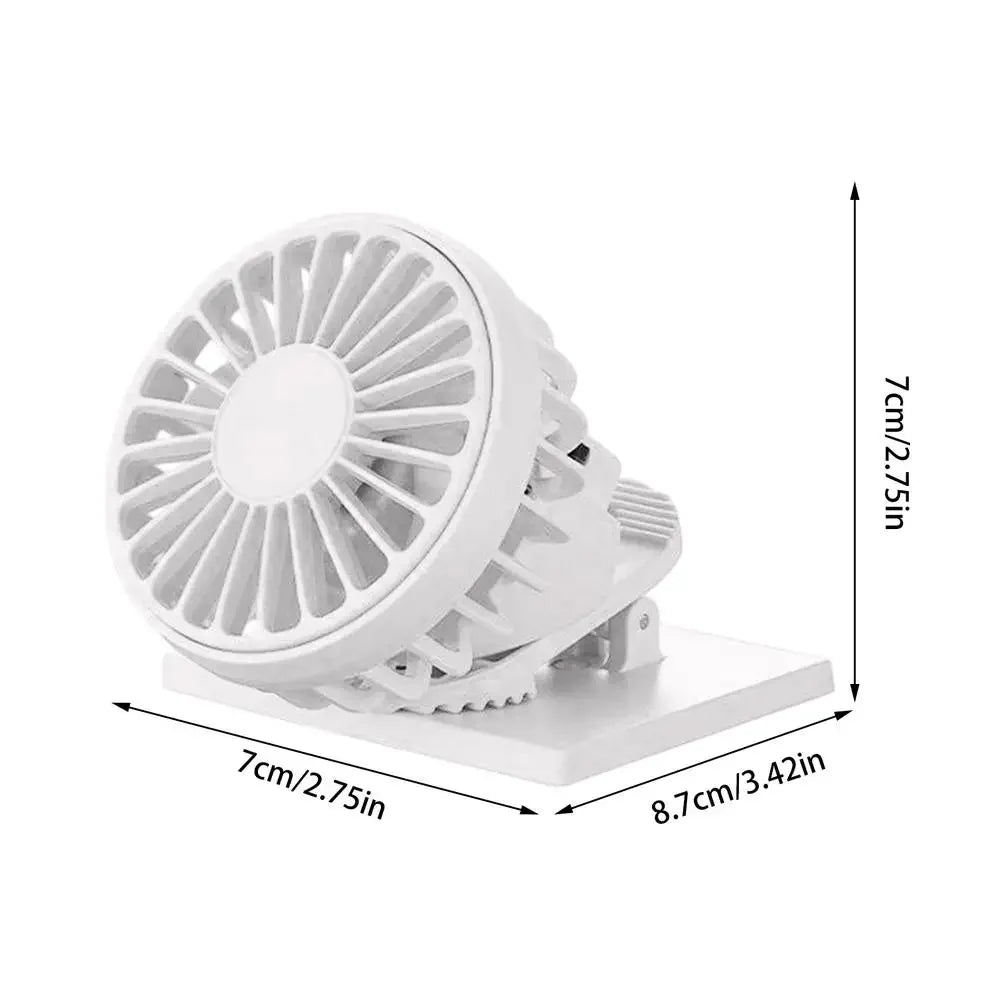 Solar Portable  Hat Clip