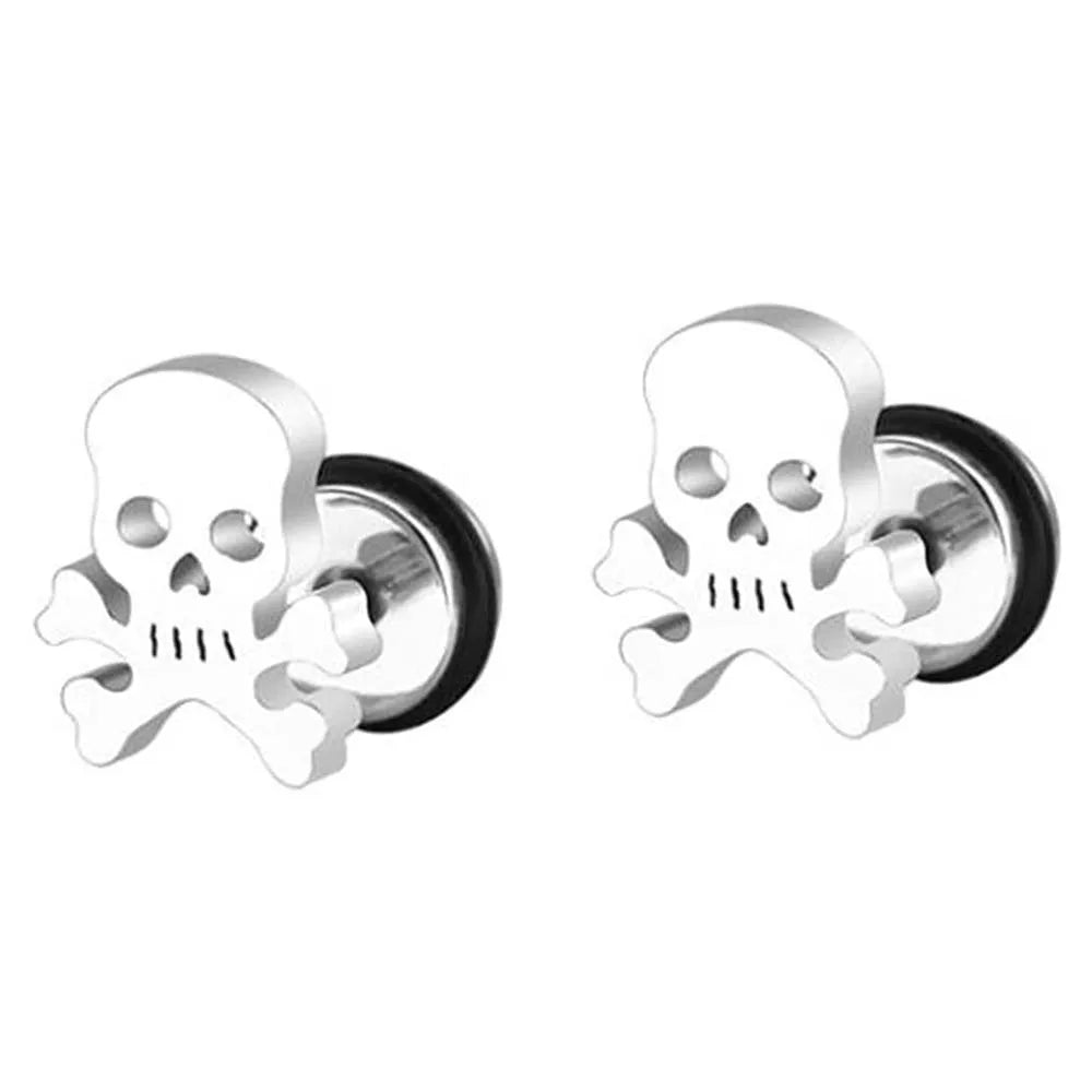 Stud Earrings Halloween Pumpkin Head Earrings