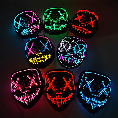 Neon LED Purge Mask Glow