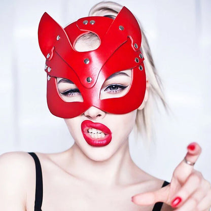 Red Mask Half Eyes Fox