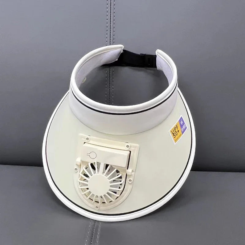 Breathable Cooling Fan Hat