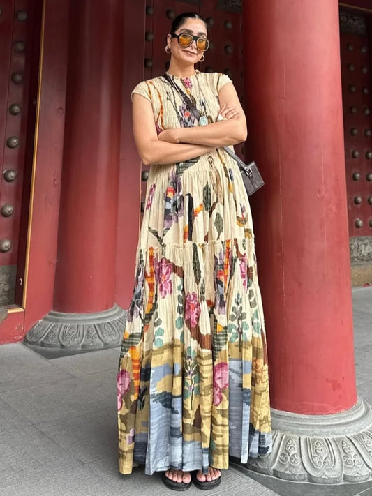 Chic Female Bohemia Vacation Beach Dresses