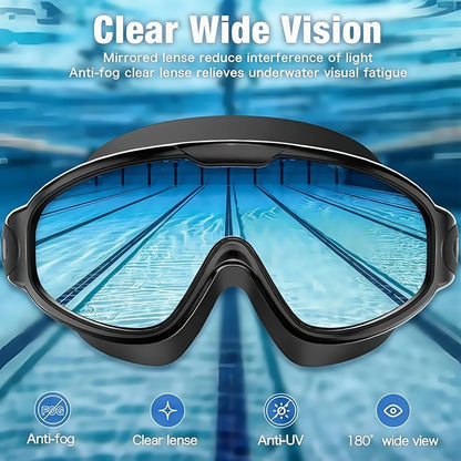 Large Frame Swimming Goggles